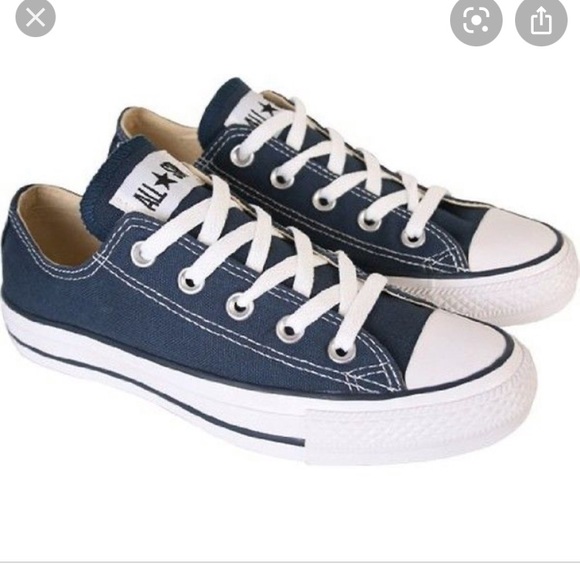 Converse Shoes - Navy Converse All stars Ox Low